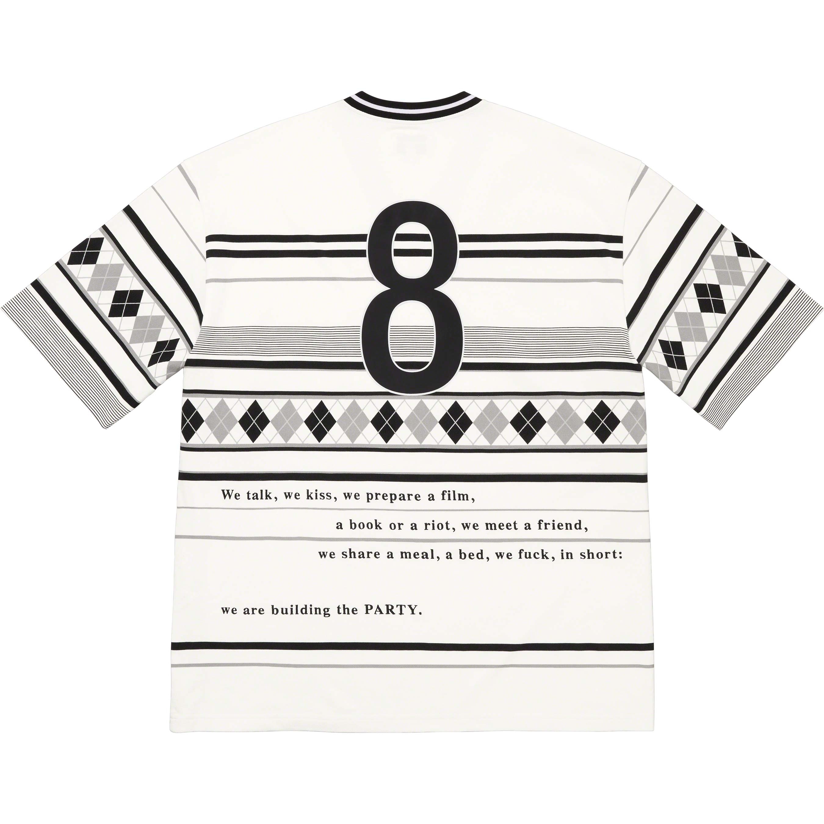 Supreme/Bernadette Corporation Pique Soccer Top view 4